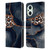 UtArt Wild Cat Marble Leopard Leather Book Wallet Case Cover For OPPO Reno8 Lite