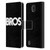 BROS Logo Art Text Leather Book Wallet Case Cover For Nokia C01 Plus/C1 2nd Edition