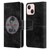 Shelby Logos Distressed Black Leather Book Wallet Case Cover For Apple iPhone 13 Mini