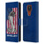 Shelby Logos American Flag Leather Book Wallet Case Cover For Motorola Moto E7 Plus