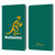 Australia National Rugby Union Team Crest Plain Green Leather Book Wallet Case Cover For Amazon Kindle Paperwhite 1 / 2 / 3