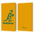 Australia National Rugby Union Team Crest Plain Yellow Leather Book Wallet Case Cover For Amazon Kindle Paperwhite 1 / 2 / 3