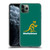 Australia National Rugby Union Team Crest Plain Green Soft Gel Case for Apple iPhone 11 Pro Max