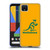 Australia National Rugby Union Team Crest Plain Yellow Soft Gel Case for Google Pixel 4 XL