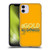 Australia National Rugby Union Team Wallabies Goldblooded Soft Gel Case for Apple iPhone 11