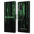 The Matrix Key Art Enter The Matrix Leather Book Wallet Case Cover For Samsung Galaxy S20 / S20 5G