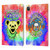 Grateful Dead Trends Bear Tie Dye Leather Book Wallet Case Cover For Apple iPad Pro 11 2020 / 2021 / 2022