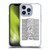 Joy Division Graphics Pulsar Waves Soft Gel Case for Apple iPhone 13 Pro