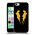Black Lightning Key Art Logo Soft Gel Case for Apple iPhone 5c