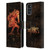 In Flames Metal Grunge Creature Leather Book Wallet Case Cover For Motorola Moto G22