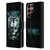 In Flames Metal Grunge Anchor Skull Leather Book Wallet Case Cover For Samsung Galaxy S22 Ultra 5G