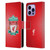Liverpool Football Club Crest 2 Red Pixel 1 Leather Book Wallet Case Cover For Apple iPhone 14 Pro Max