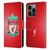 Liverpool Football Club Crest 2 Red Pixel 1 Leather Book Wallet Case Cover For Apple iPhone 14 Pro