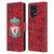 Liverpool Football Club Digital Camouflage Home Red Crest Leather Book Wallet Case Cover For OPPO Find X5 Pro