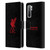 Liverpool Football Club Liver Bird Red Logo On Black Leather Book Wallet Case Cover For Huawei Nova 7 SE/P40 Lite 5G