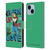 Just Dance Artwork Compositions Drop The Beat Leather Book Wallet Case Cover For Apple iPhone 14 Plus