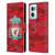 Liverpool Football Club Camou Home Colourways Crest Leather Book Wallet Case Cover For OnePlus Nord CE 2 5G