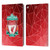 Liverpool Football Club Crest & Liverbird 2 Geometric Leather Book Wallet Case Cover For Apple iPad 10.2 2019/2020/2021