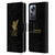 Liverpool Football Club Liver Bird Gold Logo On Black Leather Book Wallet Case Cover For Xiaomi 12 Pro