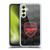 Arsenal FC Crest and Gunners Logo Black Soft Gel Case for Samsung Galaxy A34 5G