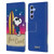 Peanuts Snoopy Boardwalk Airbrush Joe Cool Surf Leather Book Wallet Case Cover For Samsung Galaxy A34 5G