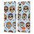 emoji® Sloth Pattern Leather Book Wallet Case Cover For Samsung Galaxy A54 5G