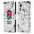 England Rugby Union Marble White Leather Book Wallet Case Cover For Xiaomi 12 Lite