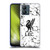 Liverpool Football Club Marble Black Liver Bird Soft Gel Case for Motorola Moto G53 5G