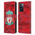 Liverpool Football Club Camou Home Colourways Crest Leather Book Wallet Case Cover For OPPO A57s