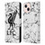 Liverpool Football Club Marble Black Liver Bird Leather Book Wallet Case Cover For Apple iPhone 13