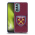 West Ham United FC Crest Gradient Soft Gel Case for Motorola Moto G Stylus 5G (2022)