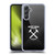 West Ham United FC Hammer Marque Kit Black & White Gradient Soft Gel Case for Samsung Galaxy A54 5G