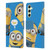 Despicable Me Funny Minions Banana Leather Book Wallet Case Cover For Samsung Galaxy A54 5G