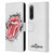 The Rolling Stones Licks Collection Distressed Look Tongue Leather Book Wallet Case Cover For Sony Xperia 5 IV