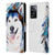 Pixie Cold Animals Husky Leather Book Wallet Case Cover For OPPO A57s