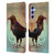 Jena DellaGrottaglia Animals Crow Leather Book Wallet Case Cover For Samsung Galaxy A34 5G
