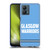 Glasgow Warriors Logo Text Type Blue Soft Gel Case for Motorola Moto G53 5G