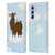 Grace Illustration Llama Pegasus Leather Book Wallet Case Cover For Samsung Galaxy A34 5G
