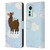 Grace Illustration Llama Pegasus Leather Book Wallet Case Cover For Xiaomi 12 Lite