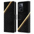 Alyn Spiller Carbon Fiber Gold Leather Book Wallet Case Cover For OPPO A57s