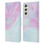 Alyn Spiller Marble Pastel Leather Book Wallet Case Cover For Samsung Galaxy A54 5G