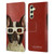 Lucia Heffernan Art 3D Dog Leather Book Wallet Case Cover For Samsung Galaxy A54 5G