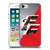 Fast & Furious Franchise Logo Art F&F Red Soft Gel Case for Apple iPhone 7 / 8 / SE 2020 & 2022