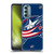 NHL Columbus Blue Jackets Oversized Soft Gel Case for Motorola Moto G Stylus 5G (2022)