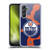 NHL Edmonton Oilers Cow Pattern Soft Gel Case for Samsung Galaxy A54 5G