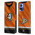 NHL Anaheim Ducks Jersey Leather Book Wallet Case Cover For Motorola Edge 30 Neo 5G