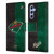 NHL Minnesota Wild Half Distressed Leather Book Wallet Case Cover For Samsung Galaxy A34 5G