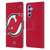 NHL New Jersey Devils Oversized Leather Book Wallet Case Cover For Samsung Galaxy A34 5G