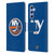 NHL New York Islanders Plain Leather Book Wallet Case Cover For Samsung Galaxy A34 5G