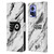 NHL Philadelphia Flyers Marble Leather Book Wallet Case Cover For Motorola Edge 30 Neo 5G